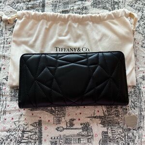Tiffany & Co. Black Quilted Wallet
